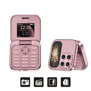 【Fast Deliver】Original Flip Phone i17 Mini Mobile Phone 2G 3G dual card flipphone Keypad Basic Phone