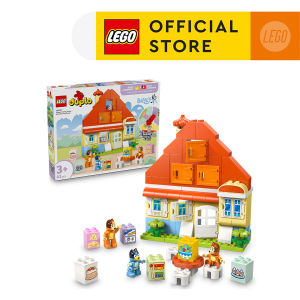 LEGO DUPLO Bluey 10459 Blueys Family House with Memory Game (83 Pieces)