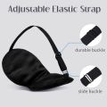 Silk Sleeping Eye Mask Cover Portable Travel Eye Patch Rest Blindfold Eye Cover For Sleeping. 