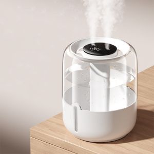 YIYU STUDIO Hoạt động im lặng Máy tạo độ ẩm hiển thị kỹ thuật số Dung tích 68L Đèn ngủ nhỏ Máy khuếch tán tinh dầu Điều khiển thông minh Xịt kép Máy khuếch tán hương thơm Văn phòng tại nhà