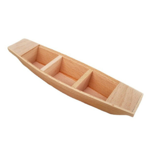 XUECHUANGYING Home Decoration Wooden Boat Model Ocean Landscape Vintage Decor Fishing Boat Decor Mini Ship Canoe Craft Boat Model Ornaments Desk Ornament
