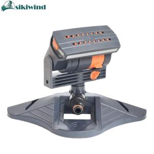 Mini Oscillating Sprinkler 16 Holes Automatic Garden Sprinkler Large Coverage Lawn Sprinkler for Outdoor Yard Garden