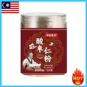 【Local Shipment】Huatuo Enze Sour Jujube Seed Powder No Additives Sugar-free Instant Powder 酸枣仁粉无添加剂安神助眠药食同源无糖熟粉即食