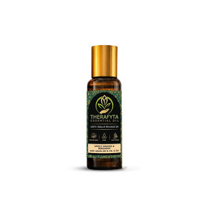 Therapyta Essential Oil Rose & Jasmine Frankincense & Sandalwood Sweet Orange & Bergamot 100% Natural Blended Oil