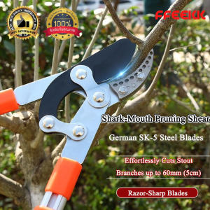 FFEEKK กรรไกรตัดกิ่งก้านสามารถยืดได้สำหรับงานหนักยืดได้กรรไกรตัดต้นไม้ตัด แต่งสวนดอกไม้โลเปอร์กรรไกร กรรไกรตัดกิ่ง กรรไกรตัดกิ่งไม้ กรรไกรแต่งกิ่ง กรรไกรตัดแต่งกิ่งสวนต้นไม้กรรไกรตัดแต่งกิ่งสูงเครื่องมือตัดแต่งกิ่งด้ามยาวอลูมิเนียมจับผล