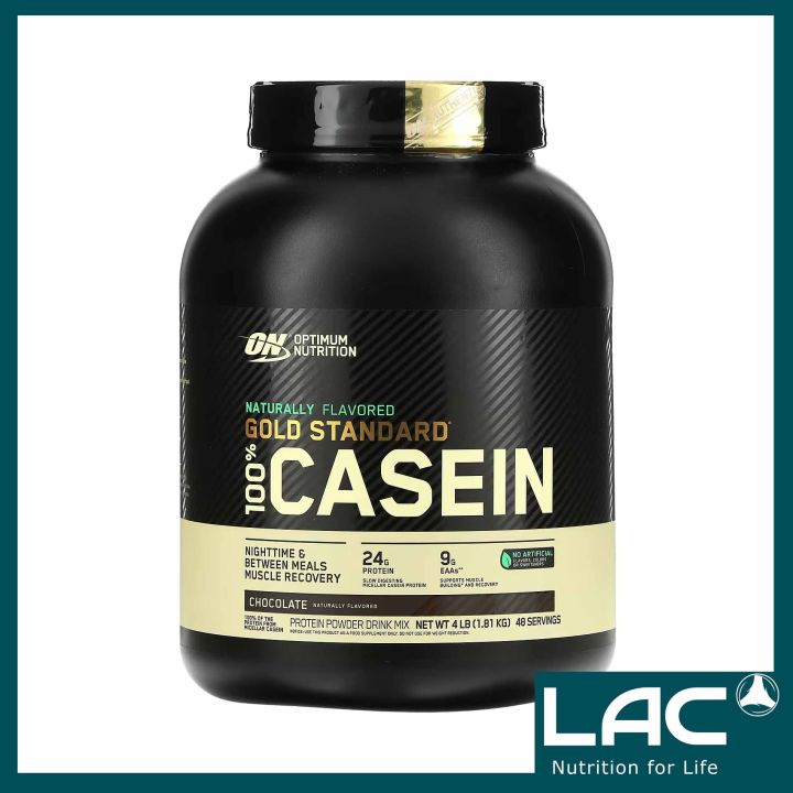 ON 100% Gold Standard Casein - Chocolate Supreme 4lb (Best by: February ...