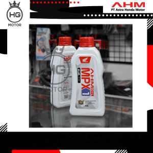 OLI MPX1 08 LITER OLI MPX 1 10W-30SL OLI MOTOR BEBEK AHM ORIGINAL