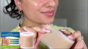 Laniska แผ่นซิลิโคนดูแลผิว ปรับให้พอดีกับผิว ปกป้องทุกวัน ระบายอากาศได้ดี สบาย บำรุงผิว