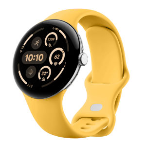 Strap for Google Pixel Watch 3 45mm Waterproof and Breathable Silicone Band Women Men Google Pixel Watch 3/2/1 41mm Sport Strap