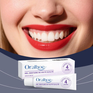 new Denture Fixative AdhesiveComfortable aesthetic secures loose dentures with strong hold for daily fitting and care Free Shipping