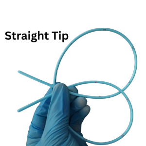 (Anesthesia) Bougie introducer stylet blue vented and straight tip for ventilating and intubating