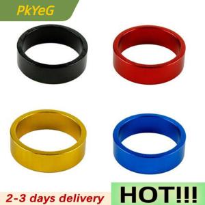 PkYeG 10 mm Aluminum Mountain Road Bike Bicycle Cycling Headset Stem Spacer 4 Colors