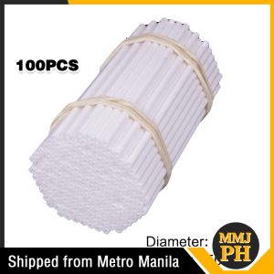100Pcs Lollipop Cake Sticks Solid Core Lollipop Stick Chocolate Paper Stick 10cm/15cm