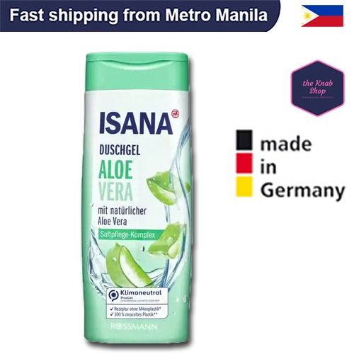 ISANA Aloe vera shower gel-300ml -imported! 300Ml Liquid Soap Dermacare  Skin Care Green Shower Gel - Lazada | Lazada PH