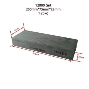 ADAEE 8 inch Natural Whetstone Knife Sharpening Stone Razor Sharpener 200mm x 75mm x 29mm