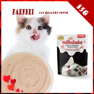 Faenbei MilkShake Cat Wet Pouch / Cat Pouch Chicken Flavor Wilth Milk 85G