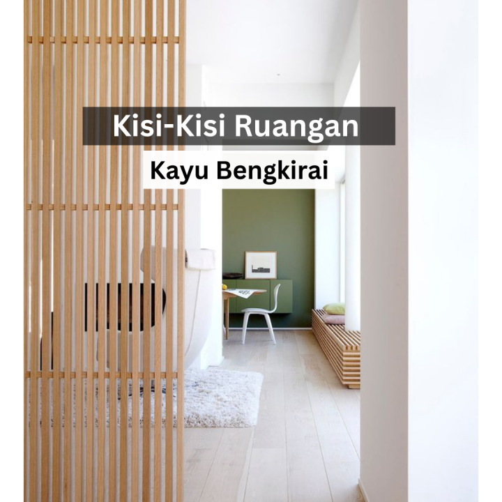 Kayu Sekat Ruangan/ Kisi-kisi/ Fasad Ruangan/ bengkirai | Lazada Indonesia