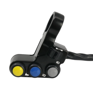 Multi-Function Motorcycle Handlebar Switch Set - Turn Signal/Horn/High/Low Beam/Overtake/Hazard Lights/Engine Off/Start Functions