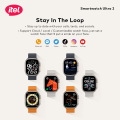 Itel ISW-12U Smart Watch 2 Ultra | Health & Sleep Monitoring | WhatsApp Reply | Water Resistance. 