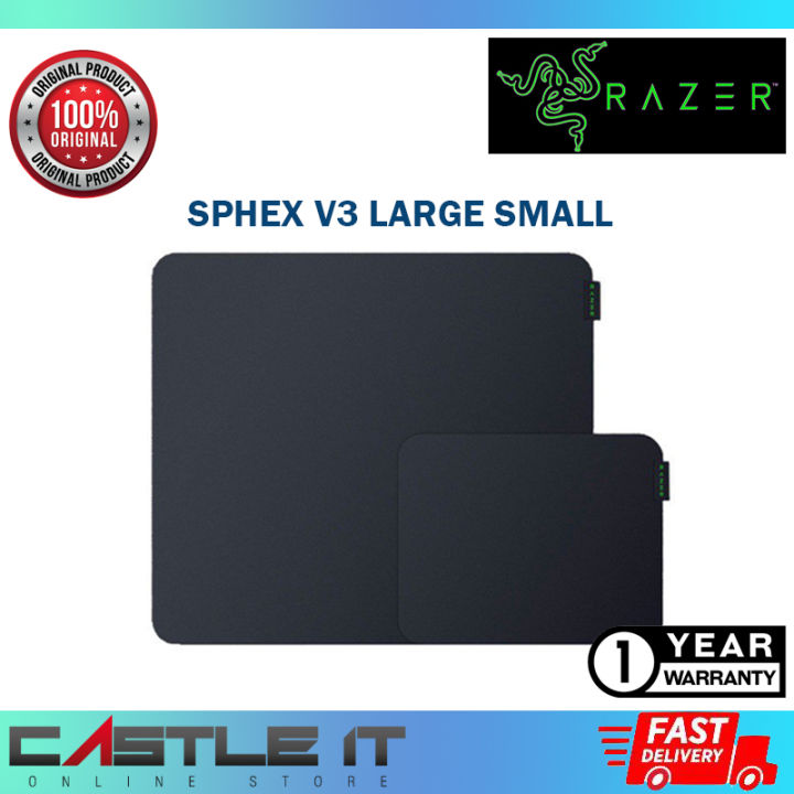 RAZER SPHEX V3 LARGE SMALL V2 Standard Ultra Thin Mat Mouse Pad ...