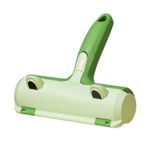 Cây lăn lông thú chó mèo tĩnh điện hình ẾCH Chiều ngang 18 Cm Lăn 2 chiều loại bỏ lông trên giường nệm sofa