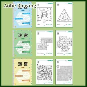 Aolie Childrens Educational Toy Concentration Maze Training Book Student Attention Game Puzzle Intelligence Development Toys
