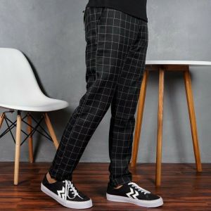 PROMO 100 RIBU DAPAT 3PCS CELANA TARTAN PRIA MOTIF KOTAK KOTAK WANITA PANJANG SALUR MODEL SLIMFIT BAHAN SEMI WOOL