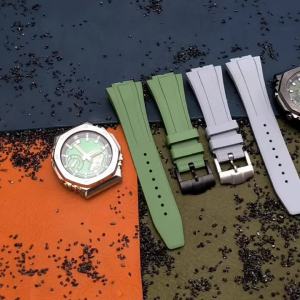 SDSXFor Casio GA-2100 GA-2110 Dây đeo đồng hồ cao su mềm G-SHOCK GM-5600 GA2100 GA2110 Dây đeo đồng hồ thể thao silicon tháo nhanh BraceletFYK