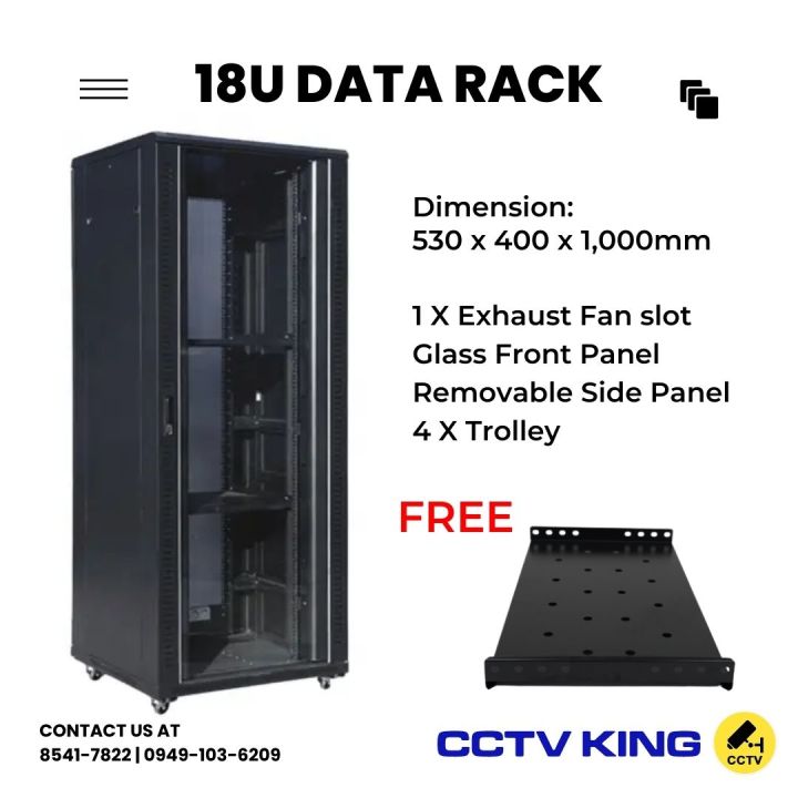 Cctv King 18u Data Rack Server