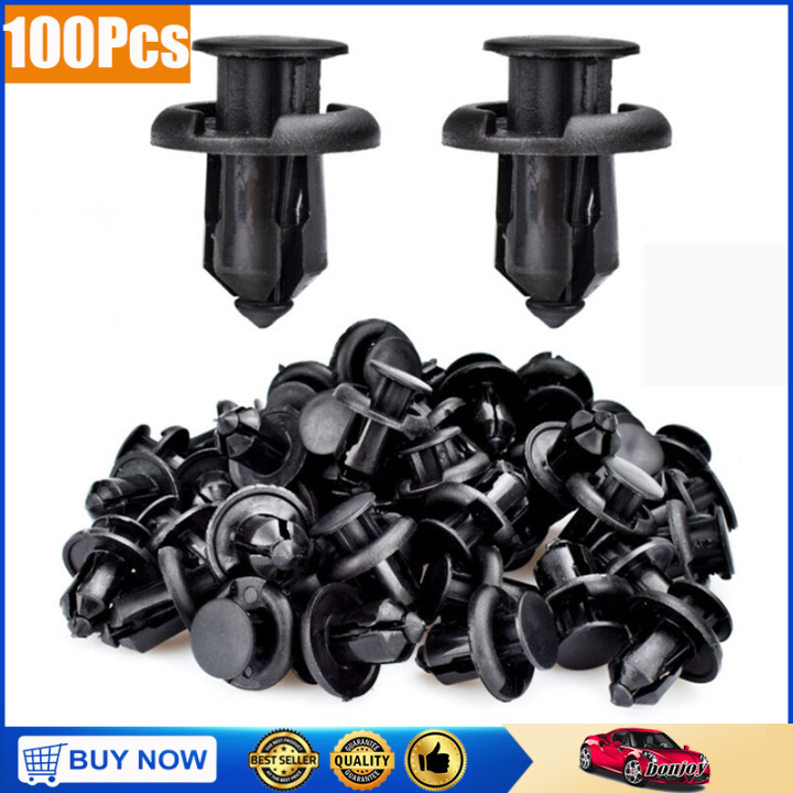 Car Bumper Fender Trim Fastener Plastic Rivet Retainer Fixing Clip ...