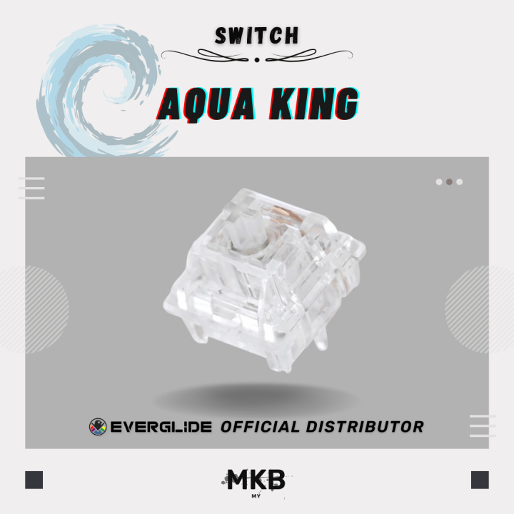 [READY STOCK] Everglide Aqua King v3 67g & 62g Linear Switches Switch ...