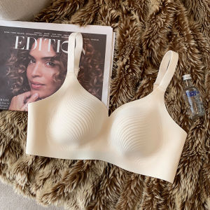 『Brelira』Ultra Thin Cup Bra Seamless Wireless Stable Bra One-Piece Ultra Thin Cup Breathable Comfort High Support Women Bralette