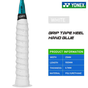 Yonex Badminton Racket Grip Keel Perforate Hand Glue Grip Anti-Slip Breathable Sweat Absorption Non-Slip  ​Hand Glue (10 colors)