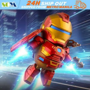 Anime Iron Capybara Hero Magnetic Mecha Armor Action Figures Spider Man Capybara Cartoon Creative Toys Surprise Gift Collectible