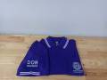 เสื้อโปโลกรมทางหลวง ปักแขนDOH ปกขลิบ. 