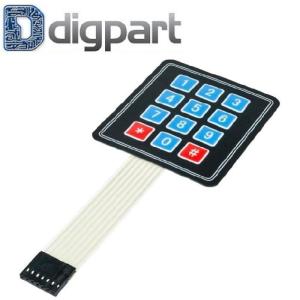 Keypad Membran 4x3 Arduino