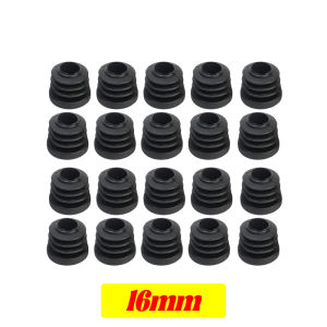 Dizoey 200Pcs Furniture Table Foot Tip Chairs Legs Pad Floor Protector Cover Black Round Screw Caps Pipe Tube Hole End Cap Supplies