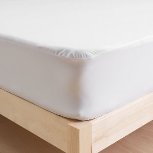 FORCHEER Super Single Waterproof Mattress Protector 1 Piece Terry Cloth Waterproof Bed Cover 107X200X35CM Washable Durable No Pillow