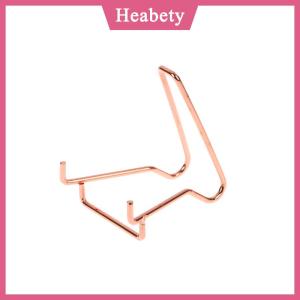 Heabety 1PC kim loại cánh tay hiển thị đứng giá vẽ cho đá quý khoáng sản trang trí nội thất khoáng sản hóa thạch đá geode hiển thị đứng chủ