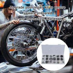 ทั้งหมด550ชิ้นประเภท E แหวนสแน็ปการเลือกสรรที่สร้างจากเหล็ก Manganeses แข็งแรงสำหรับผู้ที่ชื่นชอบและวิศวกร