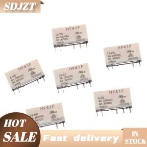 SDJZT รีเลย์ไฟฟ้าย่อยรีเลย์อุตสาหกรรม HF41F-24-HS HF41F-12-HS HF41F-12-ZS HF41F-24-ZS HF41F 41F