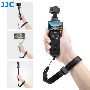JJC Wrist Hand Strap For DJI OSMO Pocket 3 Osmo Mobile 7P SE Insta360 X5 X4 X3 Sony ZV-1 with 1/4 Screw Adjustable Wristband