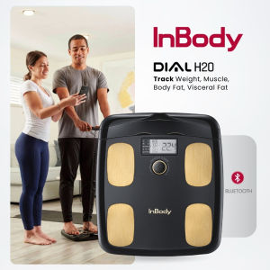 InBodyDial H20 & H30 Body Composition Analyzer with 1-Year Warranty - Body Fat Muscle BMI Visceral Fat Measurement