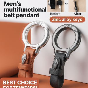 Car Keychain Anti Lost Key Chain Pendant Leather Hand Rope Keychain Key Fob