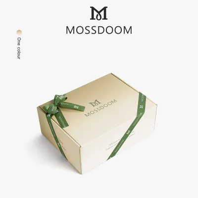 【New arrivals】MOSSDOOM New Simple Bag Gift Box Gift Giving (Only Cardboard Box)