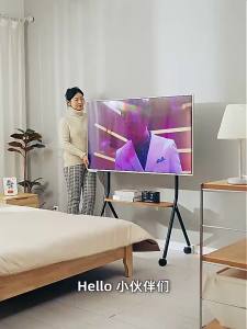 TV Stand With Wheels Floor Type TV Stand Floor Standing TV Stand With Wheels TV Floor Stand Mobile universal wheels