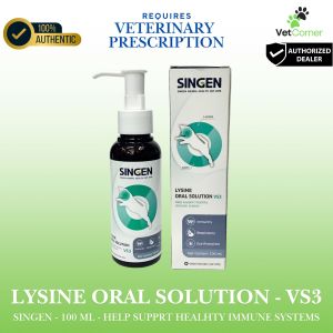 SINGEN - Lysine Oral Solution VS3 - 100 mL