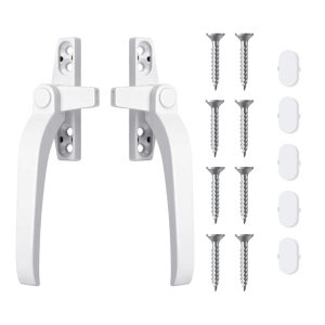 Versatile Window Handle Aluminum Alloy Smooth Handle Heavy-Duty Window Hardware Set Contemporary Suitable for Windows