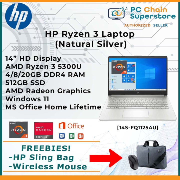 HP 14s-FQ1125AU Pale Gold Laptop 14\