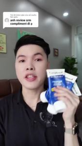 Gel Rửa Mặt Sữa Rửa Mặt Trắng Da Dưỡng Ẩm Giảm Mụn Kiềm Dầu Loại Sạch Bụi Bẩn Compliment